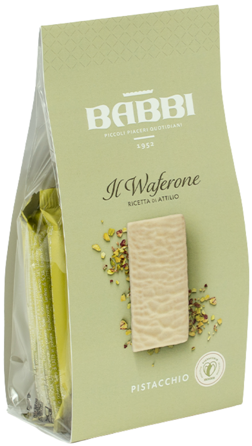 Gaufrettes à la pistache - Babbi