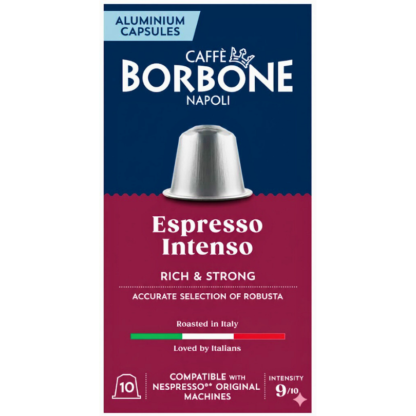 Capsules Caffè Borbone ESPRESSO INTENSO - compatibles Nespresso®