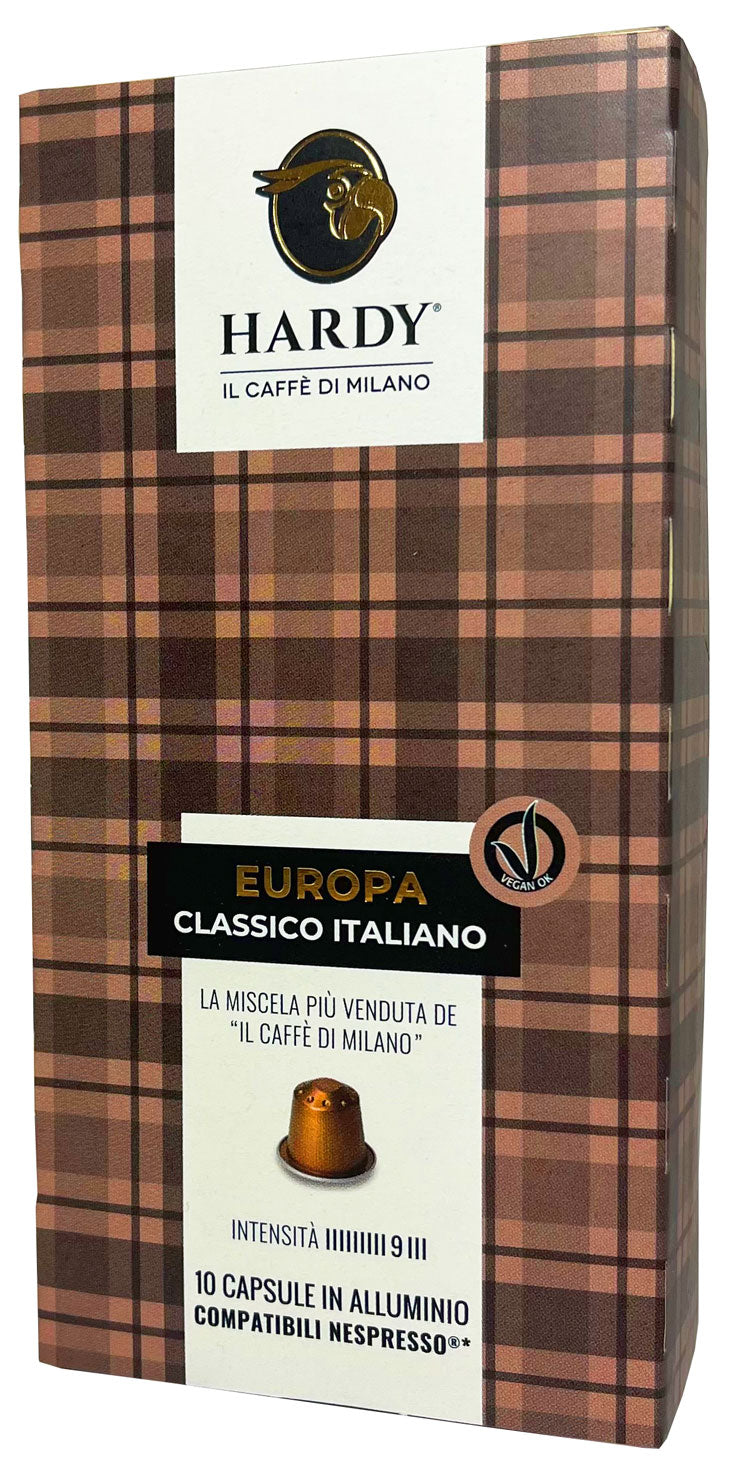 Capsules HARDY EUROPA - compatibles Nespresso®*