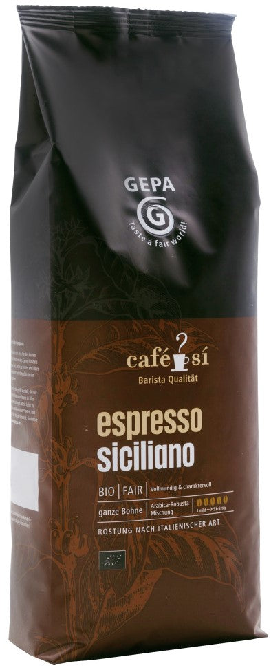 GEPA Cafe Sí Espresso SICILIANO