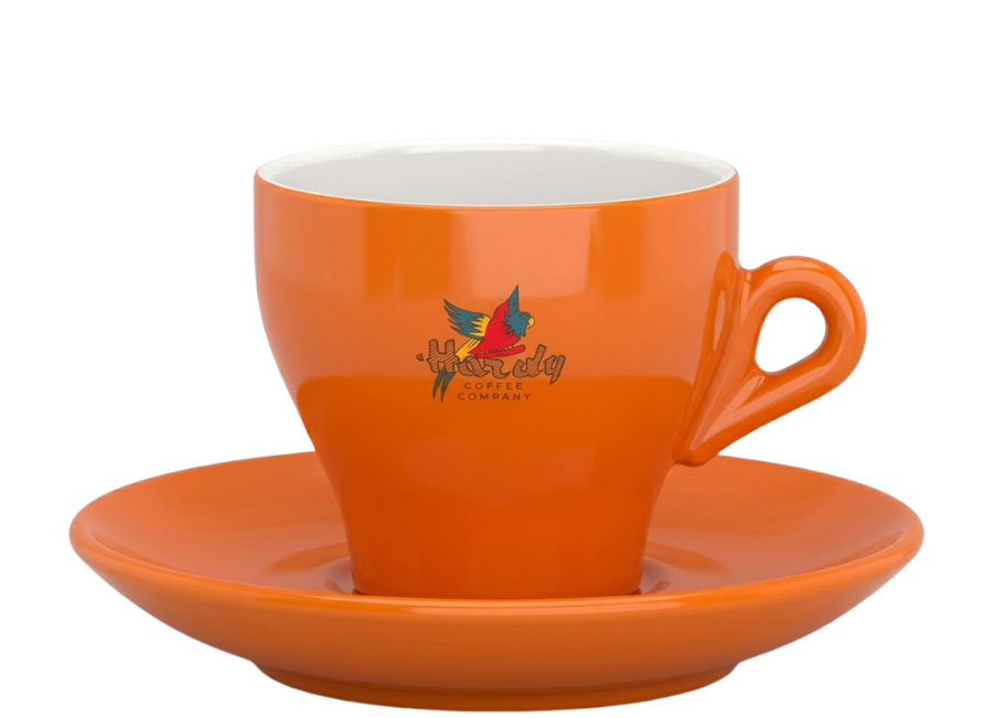 Tasse à Cappuccino orange - HARDY