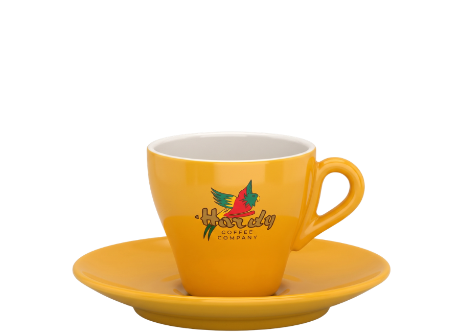 Tasse à expresso jaune - HARDY