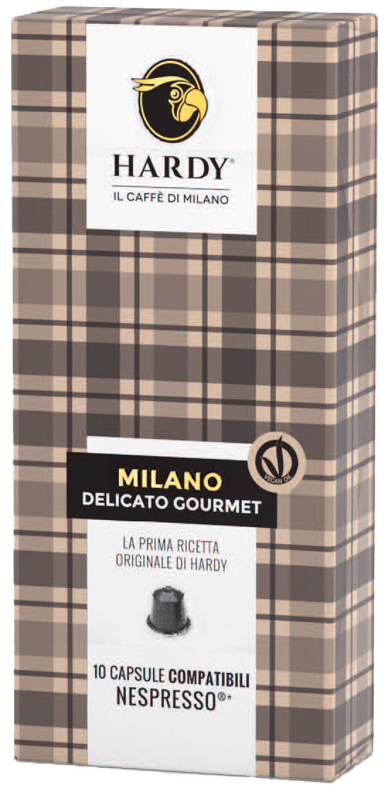 Capsules HARDY MILANO - compatibles Nespresso®*