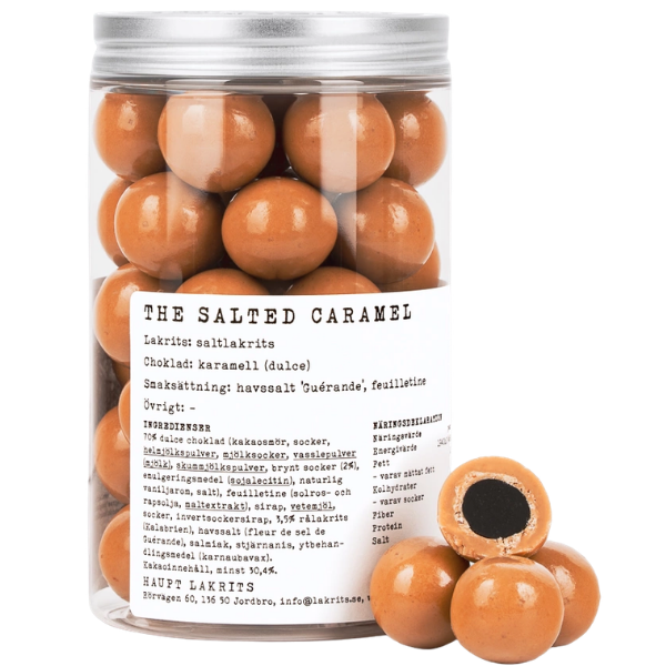 Boules "The Salted Caramel" de réglisse, caramel et sel de mer - Haupt Lakrits