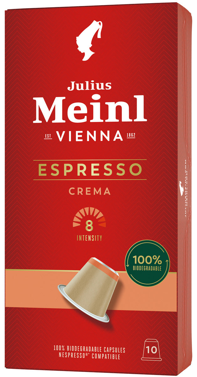 Capsules Julius Meinl ESPRESSO CREMA - compatibles Nespresso®*