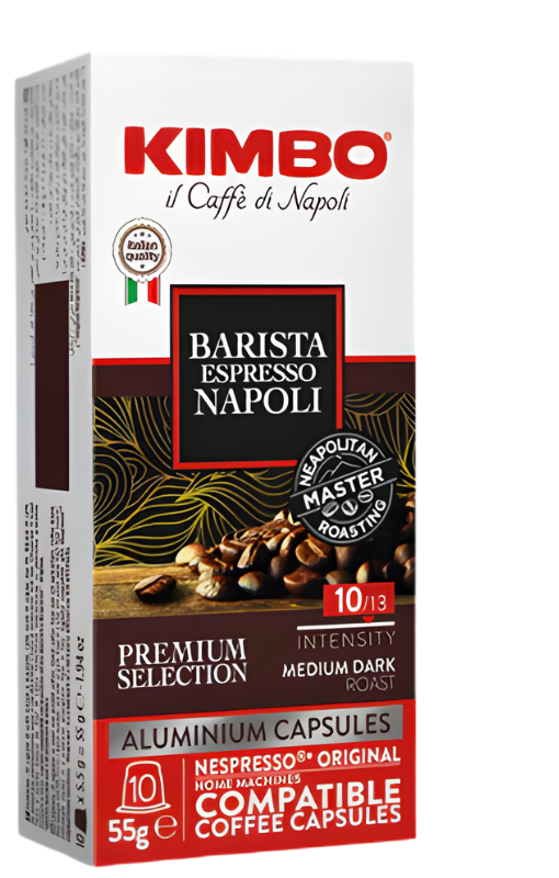 Kimbo Barista Espresso Napoli Nespresso®*-kompatible Aluminiumapseln