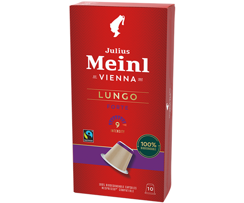 Capsules Julius Meinl FAIRTRADE LUNGO - compatibles Nespresso®*