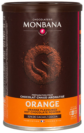 Chocolat en poudre aromatisé à l'orange - Monbana