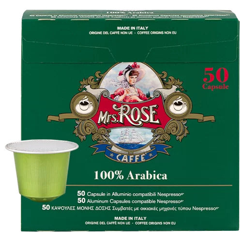 Capsules Mrs. Rose - compatibles Nespresso®