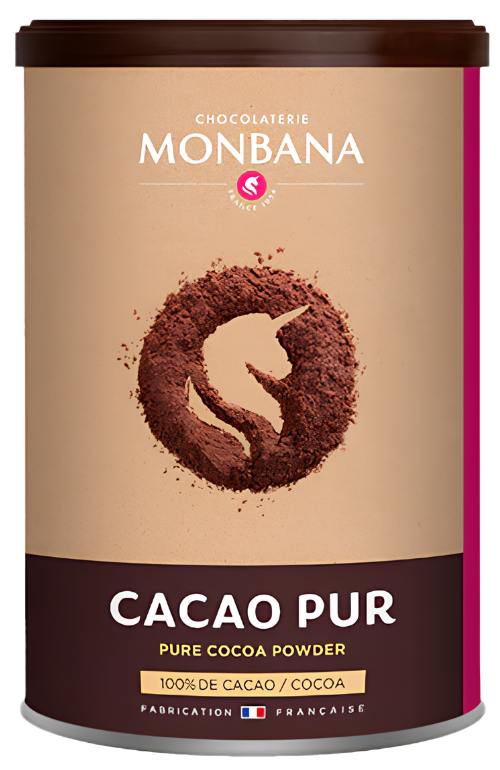 Chocolat en poudre 100% Pur Cacao - Monbana