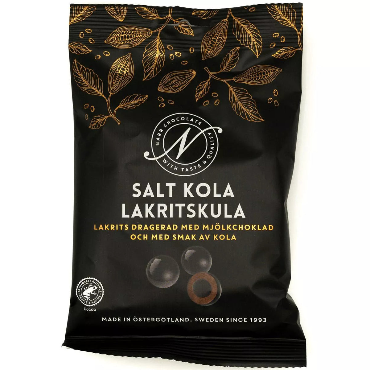 Boules de réglisse au chocolat et caramel - Narr chocolate