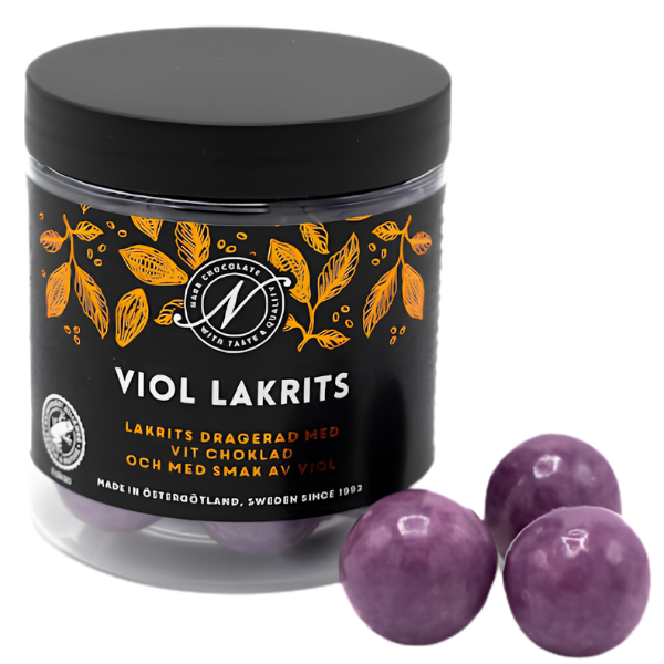 Boules de réglisse à la violette - Narr chocolate