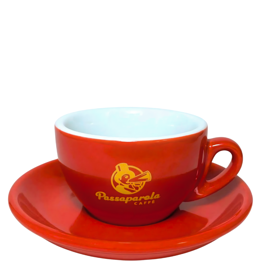 Tasse à Cappuccino Passaparola - Special Edition Red