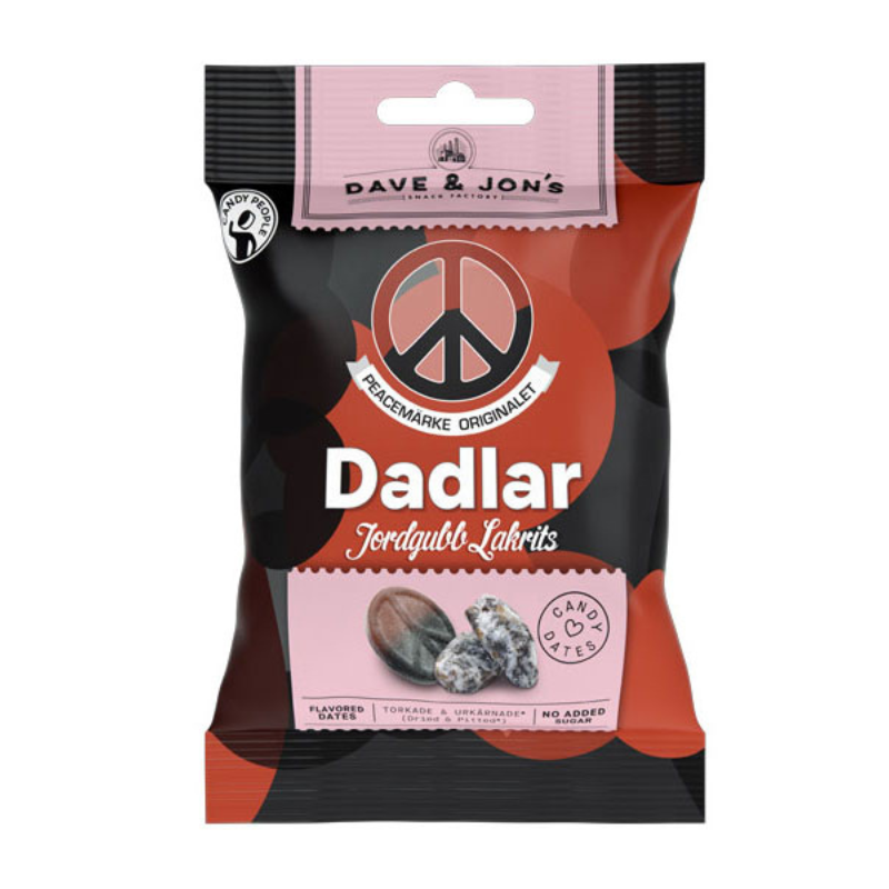 Peacemärke Dattes Fraise-Réglisse