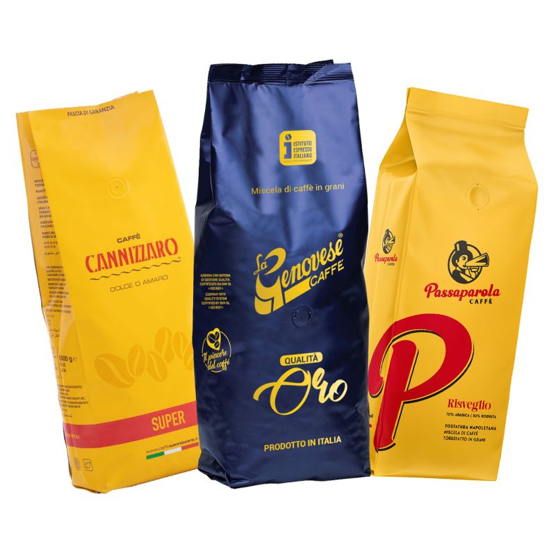 Lot dégustation ESPRESSO TRIO DORÉ