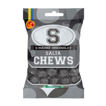 S-märke Chews Salés Réglisse