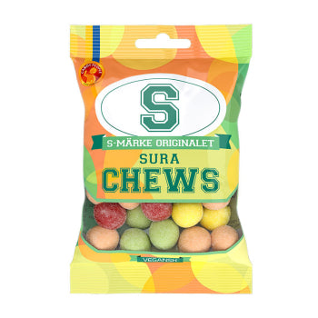 S-märke Chews Acidulés 