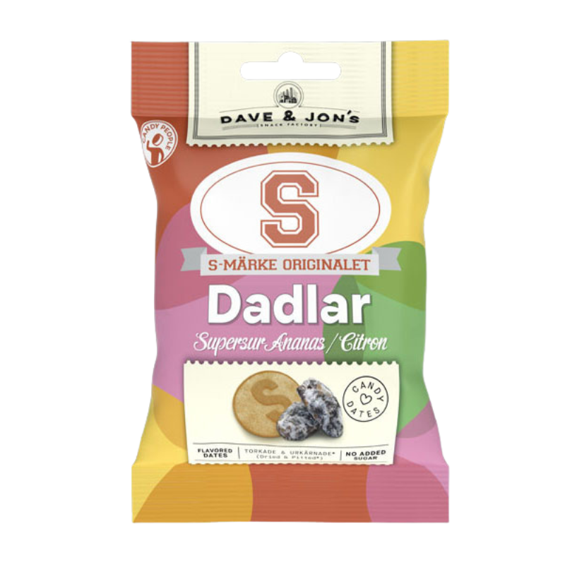 S-märke Dattes citron acidulé