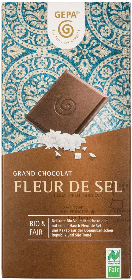 Chocolat au lait BIO à la fleur de seul - GEPA