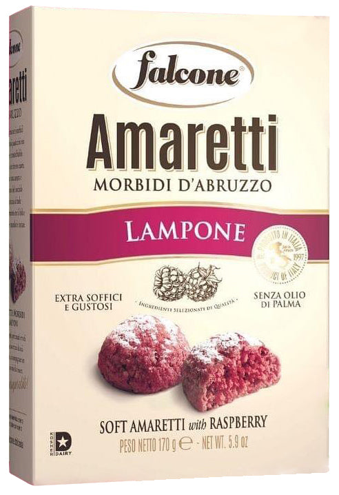 Amaretti moelleux à la framboise - Falcone