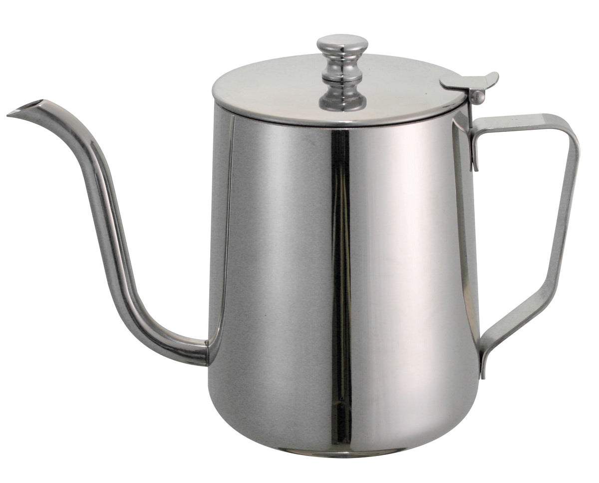 Aufbrühkanne Edelstahl mit Deckel für Brühkaffee Joe Frex