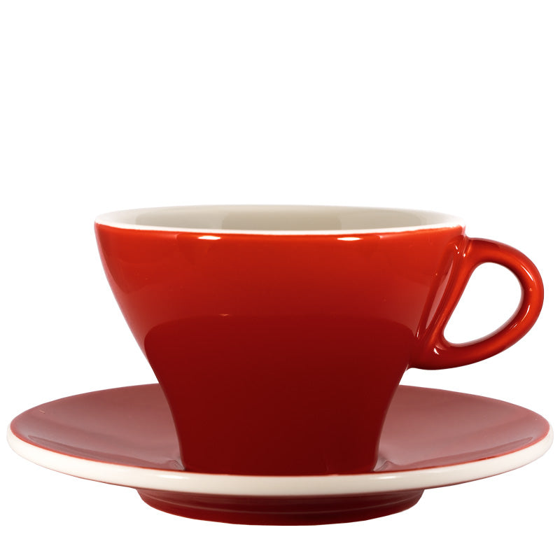 Tasse à café au lait/latte rouge - Club House