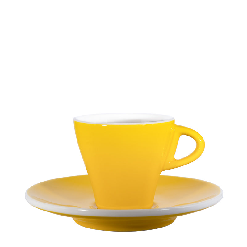 Tasse à expresso jaune - Club House