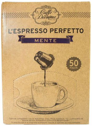 Capsules Caffè Diemme MENTE - compatibles Nespresso®*